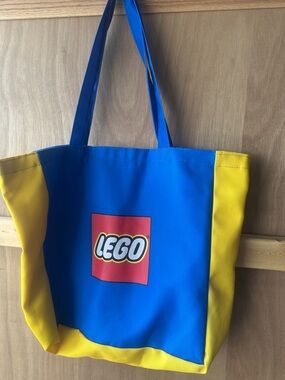 LEGO Blue, Yellow & Red Logo Shopper Tote